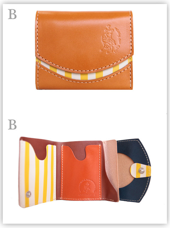 小さい財布　orange gum：B